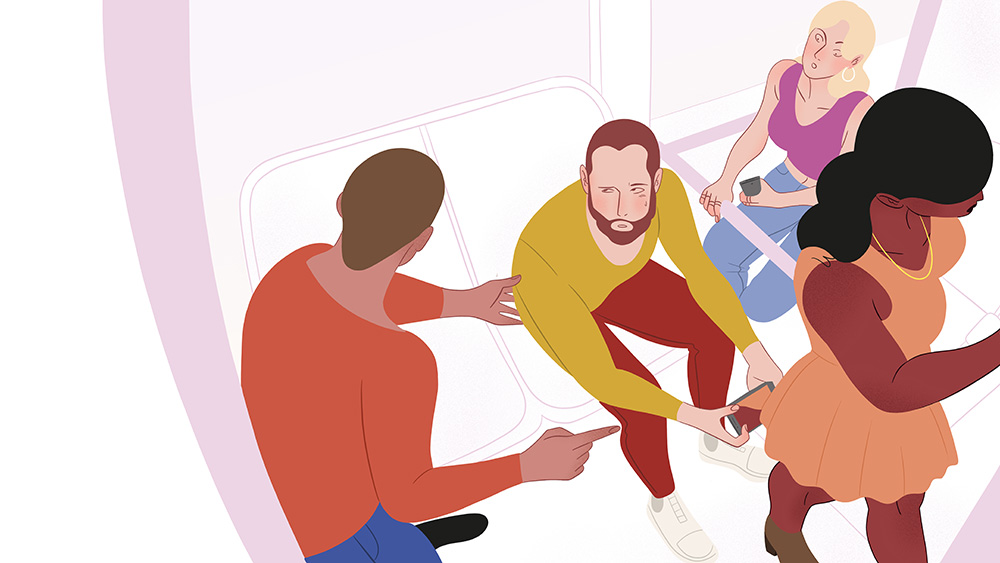 Que faire face à une situation de violence dans les transports
